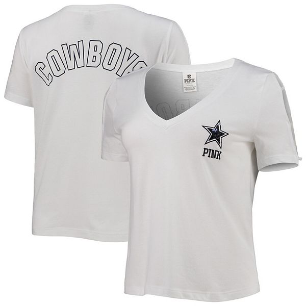 Ladies Dallas Cowboys 2 Sided Jersey Style T Shirt on Sale