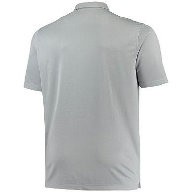 Men's Nike Heathered Gray Virginia Tech Hokies Big & Tall Performance Polo