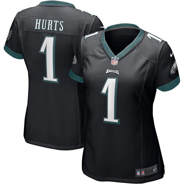 Youth Jalen Hurts Black Philadelphia Eagles Team Game Jersey