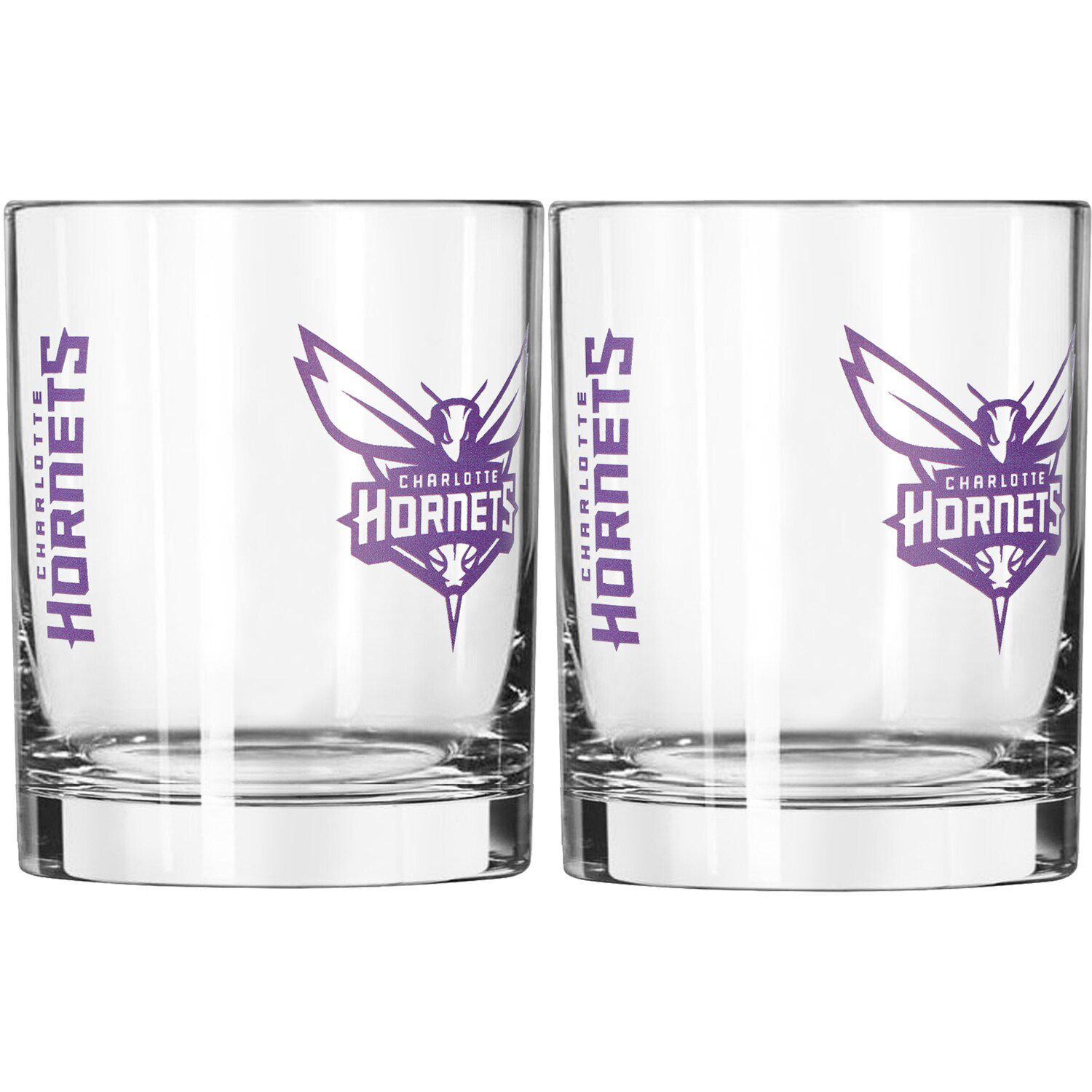 Image for Unbranded Charlotte Hornets 14oz. Two-Pack Rocks Glass Set at Kohl's.