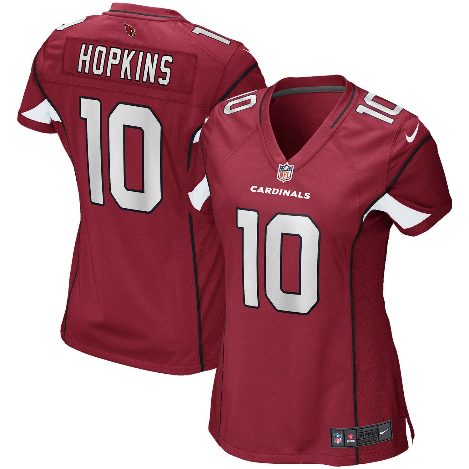 Men's Nike DeAndre Hopkins Gray Arizona Cardinals Atmosphere Fashion Game Jersey Size: 3XL