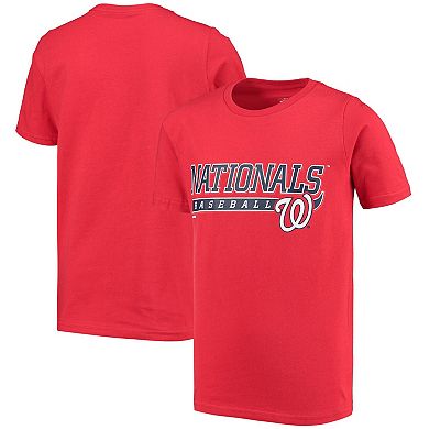 Youth Red Washington Nationals Take the Lead T-Shirt