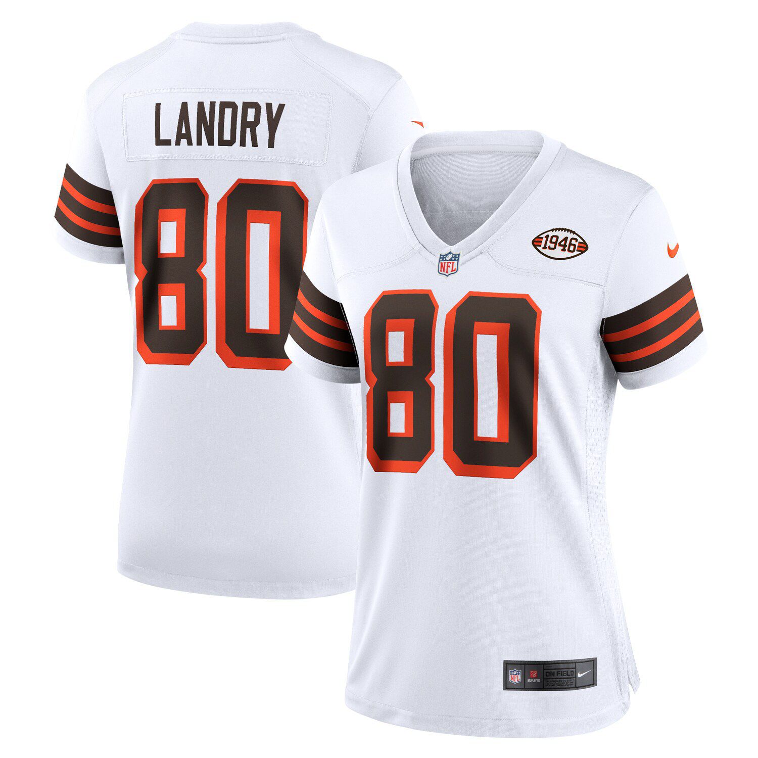 Youth Jarvis Landry Brown Cleveland Browns Replica Player Jersey