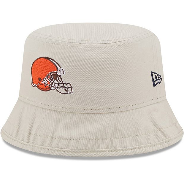 Women's New Era Cream Cleveland Browns Blossom Bucket Hat