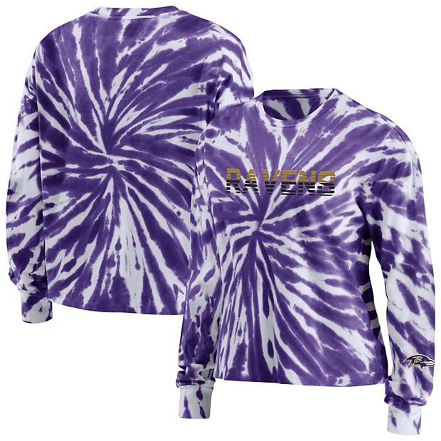 Ravens Game Time Tie Dye Long Sleeve