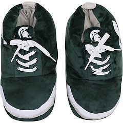 Women's ZooZatz Michigan State Spartans Faux Fur Slippers