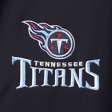 Men's Dunbrooke Navy Tennessee Titans Big & Tall Sonoma Softshell Full-Zip Jacket