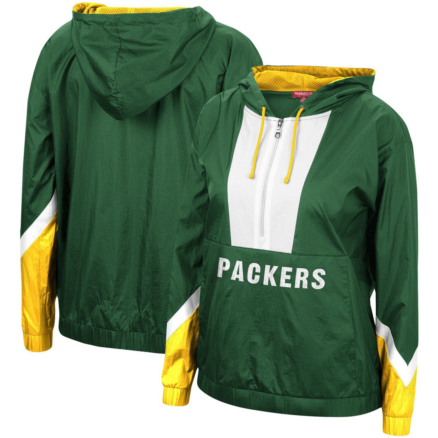 Green Bay Packers Starter Big Joe Plaid Full-Zip Hoodie Jacket - Green