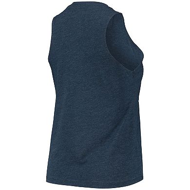 Women's Concepts Sport Gray/Navy New York Yankees Meter Muscle Tank Top & Pants Sleep Set