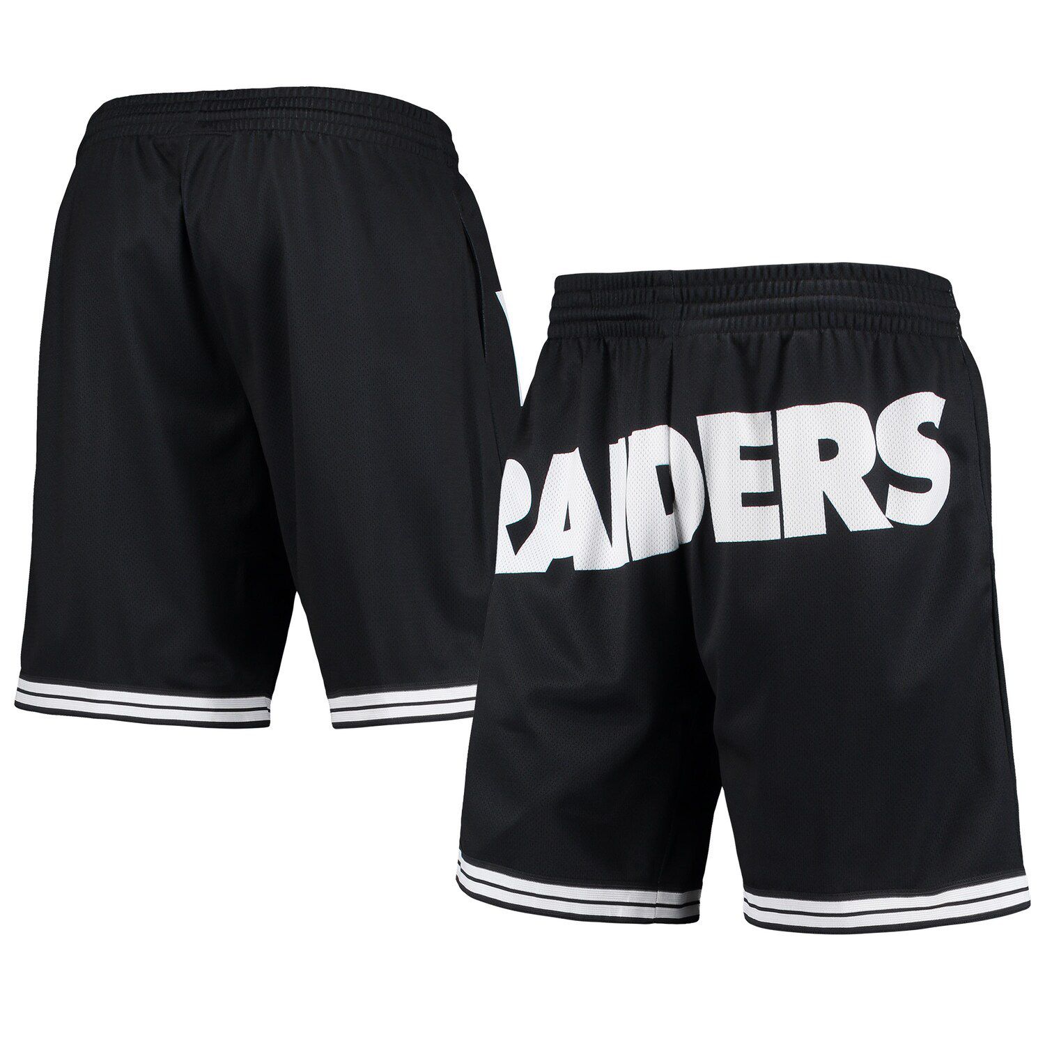 las vegas raiders shorts