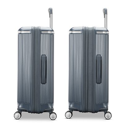 KHO ライトグレーXS Samsonite Silhouette 18 Hardside Spinner Luggage