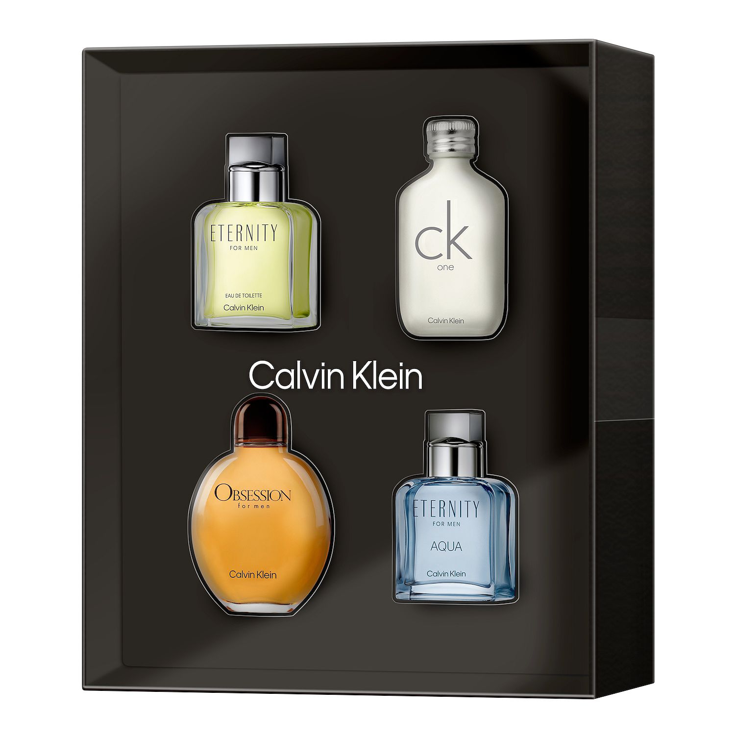 4-Piece Calvin Klein Men's Multiline Travel Size EDT Holiday Giftset only .00: eDeal Info