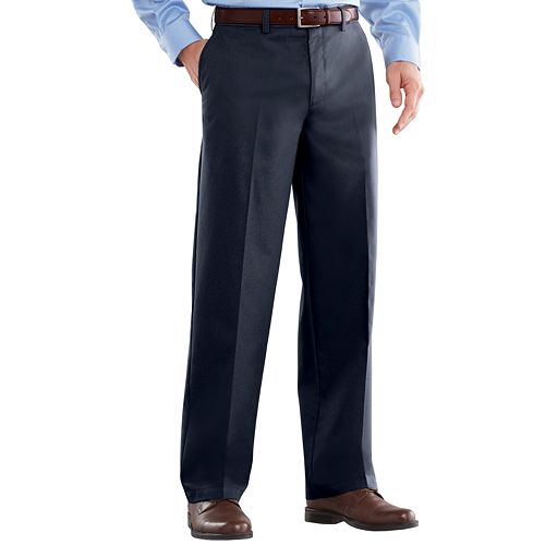 Men's Croft & Barrow® Easy-Care Stretch Classic-Fit Flat-Front Pants