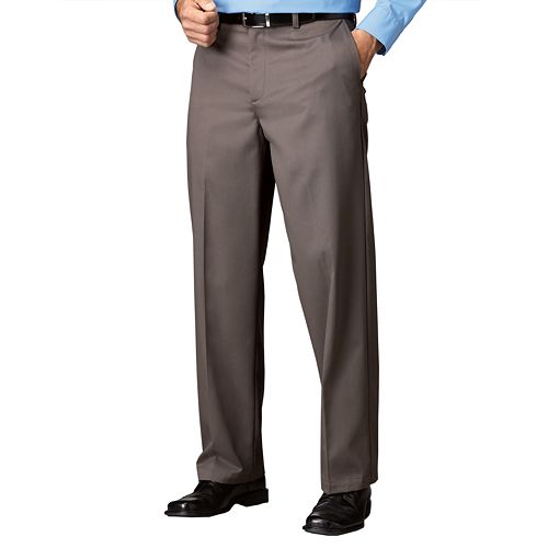 Men's Croft & Barrow® Easy-Care Stretch Classic-Fit Flat-Front Pants