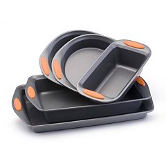 Rachael Ray 2 Piece Nonstick Bakeware Crisper Pan Set