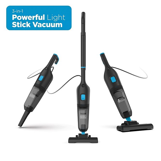 BLACK+DECKER PowerSeries Flex+ 3-in-1 Multi-Surface Stick Vacuum