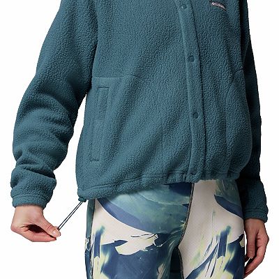 Women's Columbia Jasper Ridge Pebbled Fleece Full Snap Jacket