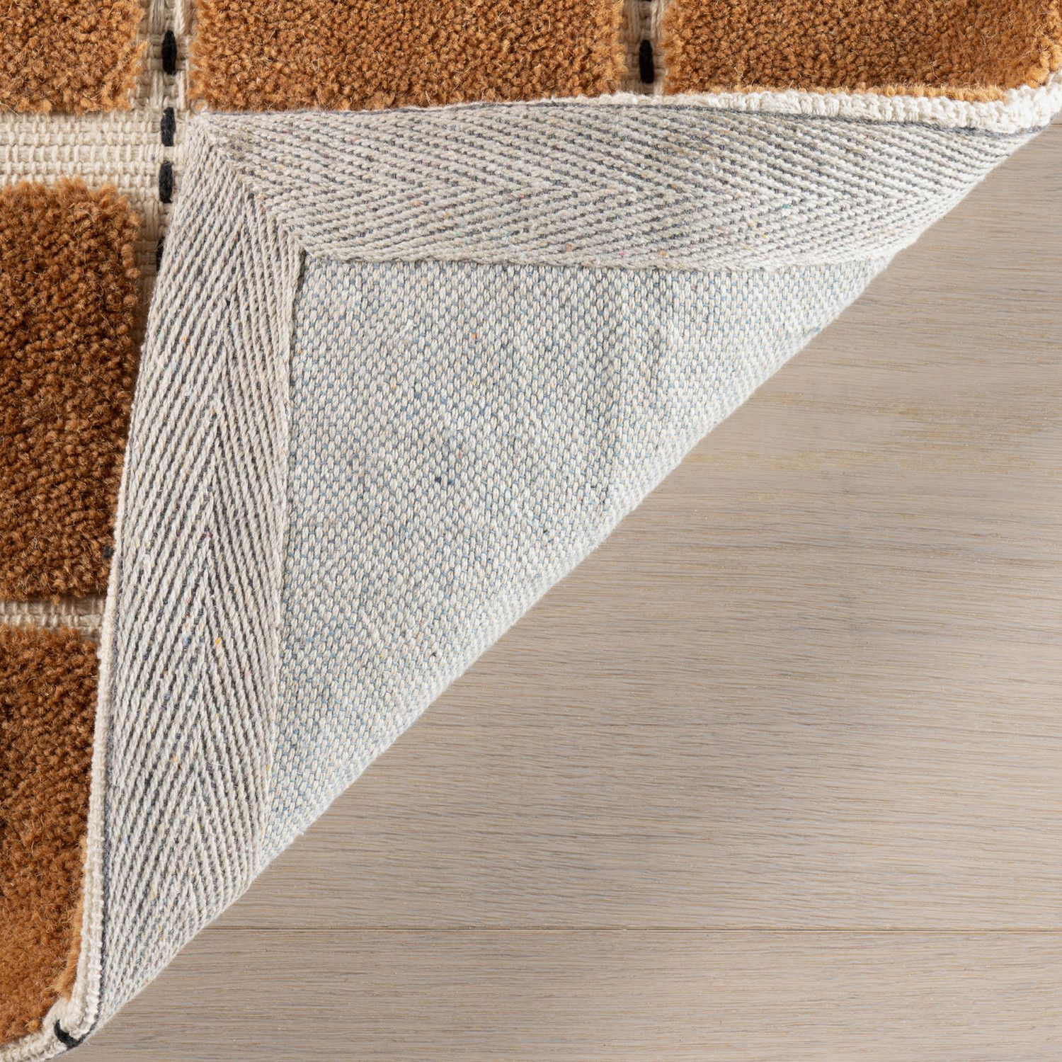 Emily Henderson x Rugs USA Gretchen Checked Wool Area Rug