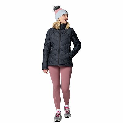 Columbia Heavenly Jacket Piumino, Nero, XS Donna