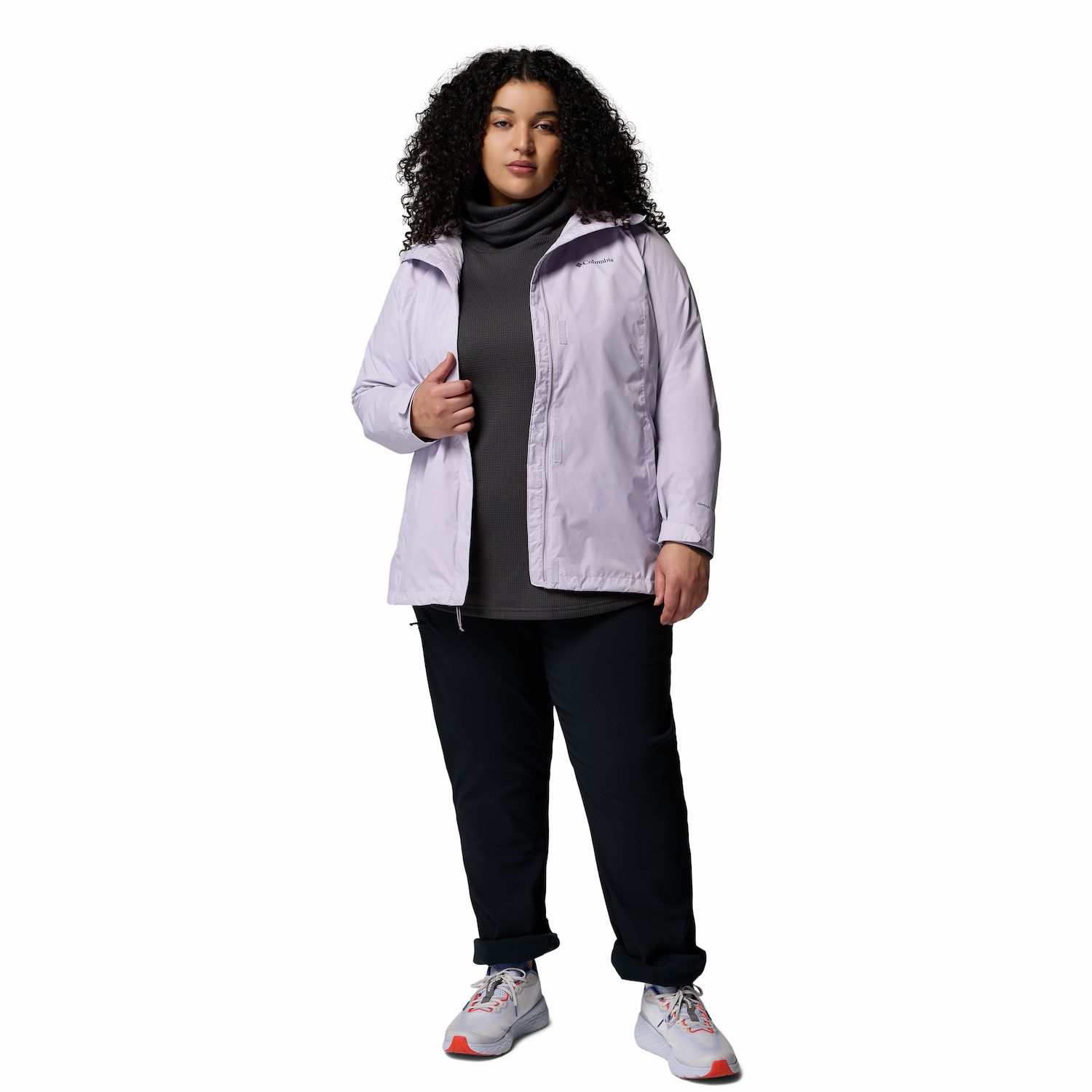 Plus Size Columbia Arcadia™ II Hooded Packable Jacket