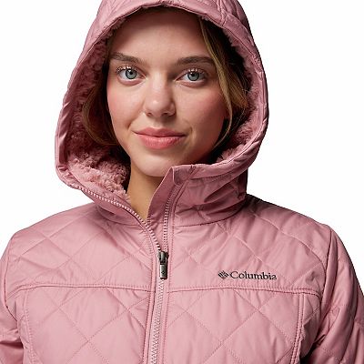 Columbia Copper Crest II Hooded Jacket for Women in Green | 2086611-39