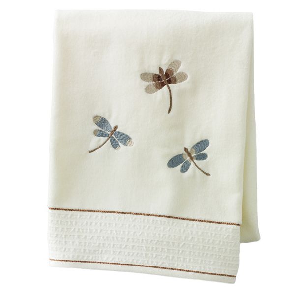 shalimar dragonfly bath towels