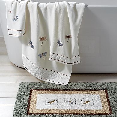 Home Classics® Shalimar Dragonfly Bath Rug