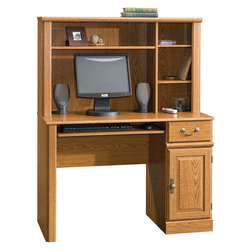 Sauder Orchard Hills Computer Desk and Hutch, Multicolor, Furniture