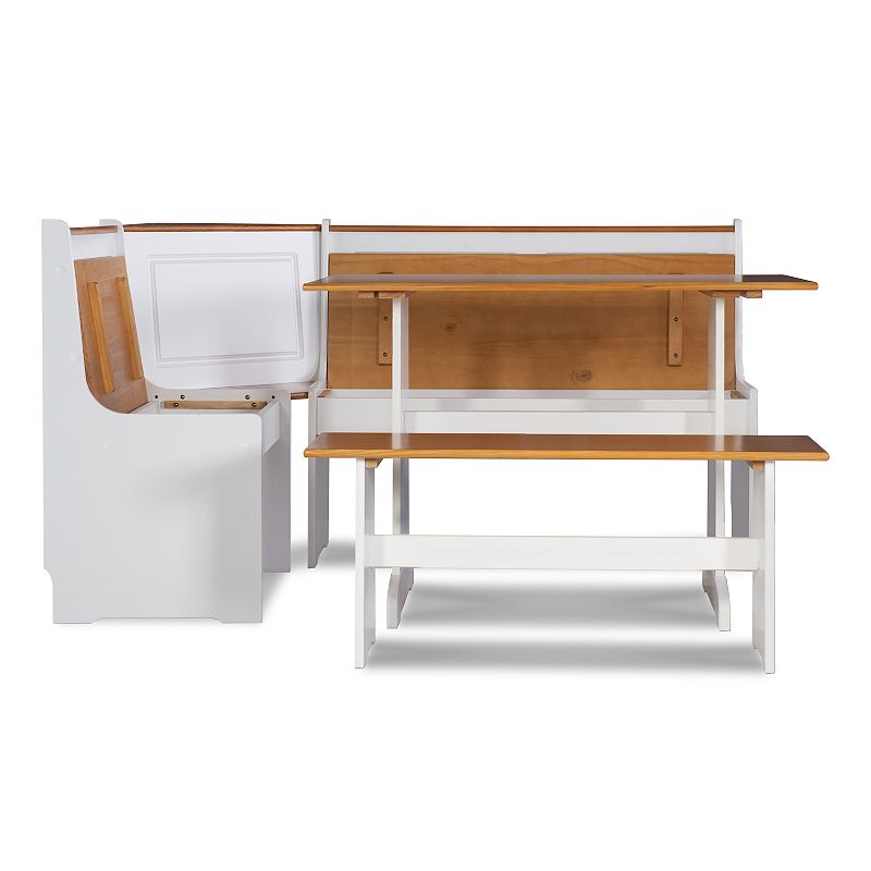 90555134 Linon Ardmore Nook Eat-In Kitchen Table & Bench 5- sku 90555134