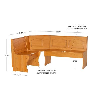 Linon Chelsea Corner Nook