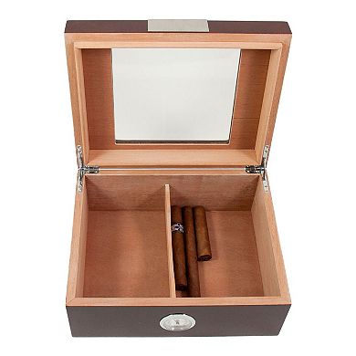 Walnut Wood Cigar Humidor