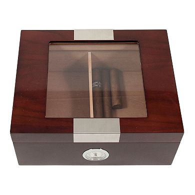 Walnut Wood Cigar Humidor