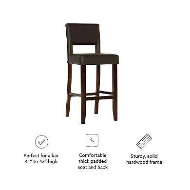 Linon Vega Tall Bar Stool