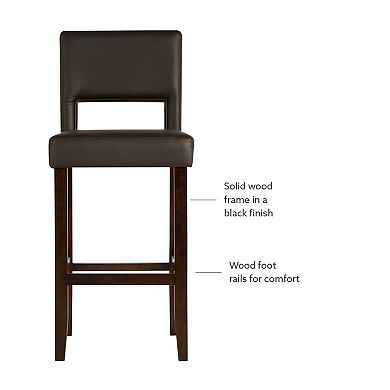 Linon Vega Tall Bar Stool