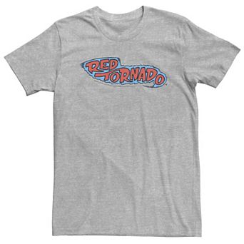Big & Tall DC Comics Red Tornado Text Logo Poster Tee
