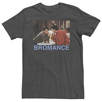 Big & Tall Friends Ross And Joey "Bromance" Photo Tee