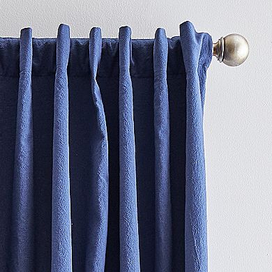 Peri Sanctuary Backtab Lined 2-panel Window Curtain Set