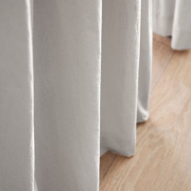 Peri Sanctuary Backtab Lined 2-panel Window Curtain Set