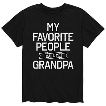 Men's Favorite People Grandpa Tee