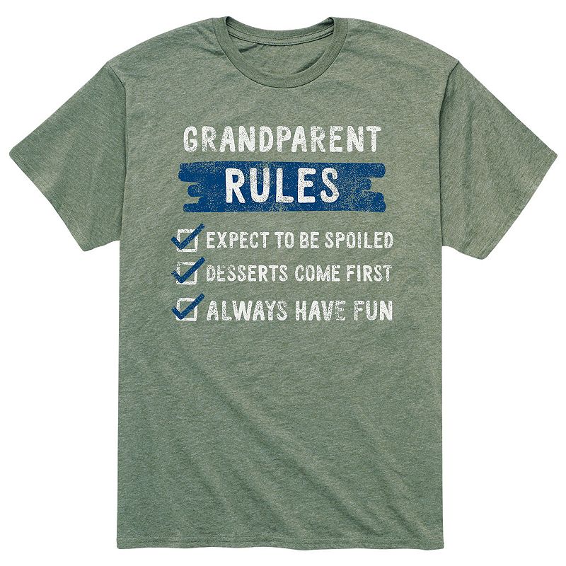 Men's Grandparent Rules Tee, 