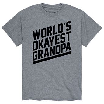 Men's World's Okayest Grandpa Tee