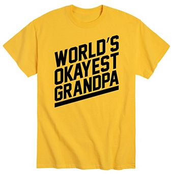 Men's World's Okayest Grandpa Tee