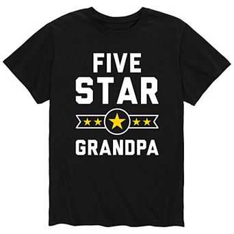 Men's Five Star Grandpa Tee