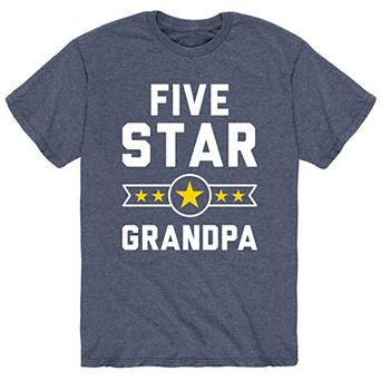 Men's Five Star Grandpa Tee