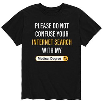 Men's Internet Medical Degree Tee