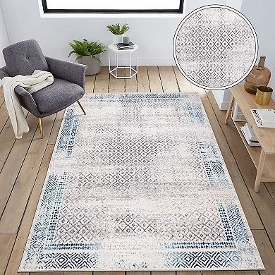 World Rug Gallery Vintage Ornate Rug