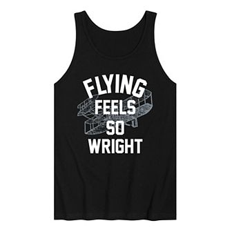 Men's Flying Feels So Wright Tank Top