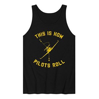 Men's This Is How Pilots Roll Tank Top