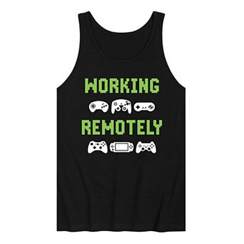 Men's Working Remotely Tank Top