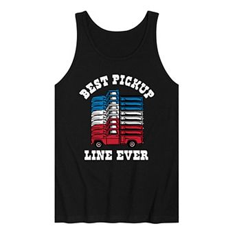 Men's Best Pickup Line Ever Tank Top